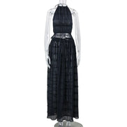 Robe Longue Plissée 