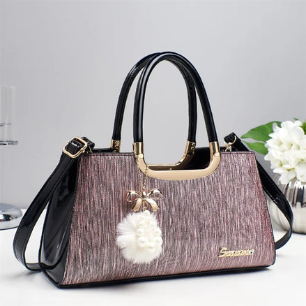 Sac à Main Femme Bimatière Pailleté — Charme & Élégance