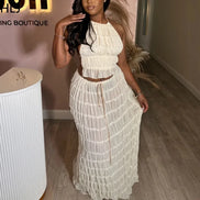 Robe Longue Plissée 