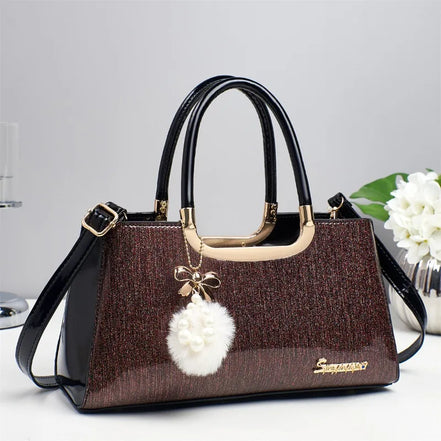 Sac à Main Femme Bimatière Pailleté — Charme & Élégance