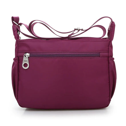 Sac Bandoulière Femme Multi-Poches — Nylon Imperméable