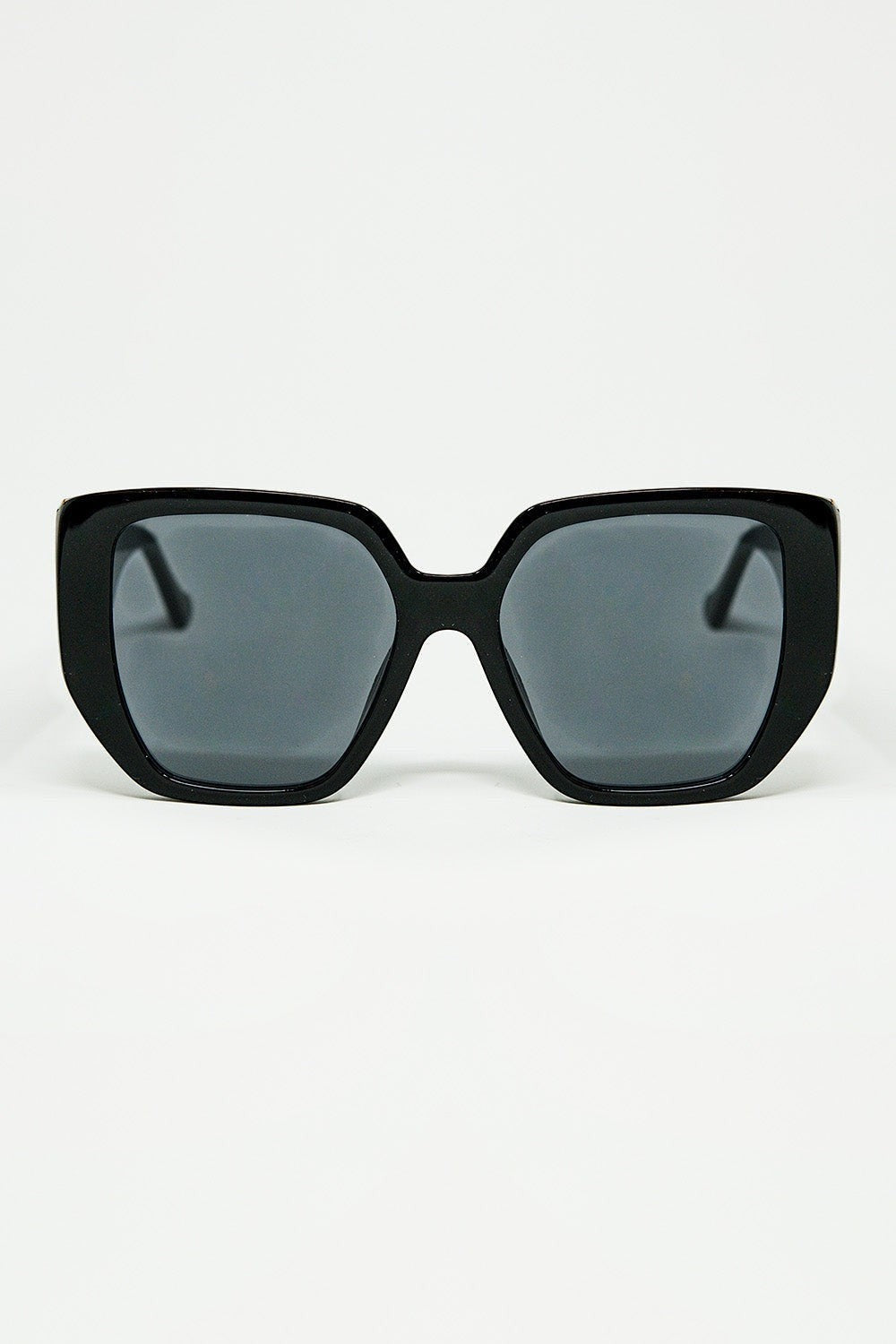 AKJ Fashion lunettes œil de chat géométriques noires en polycarbonate, style rétro Pin-up.
