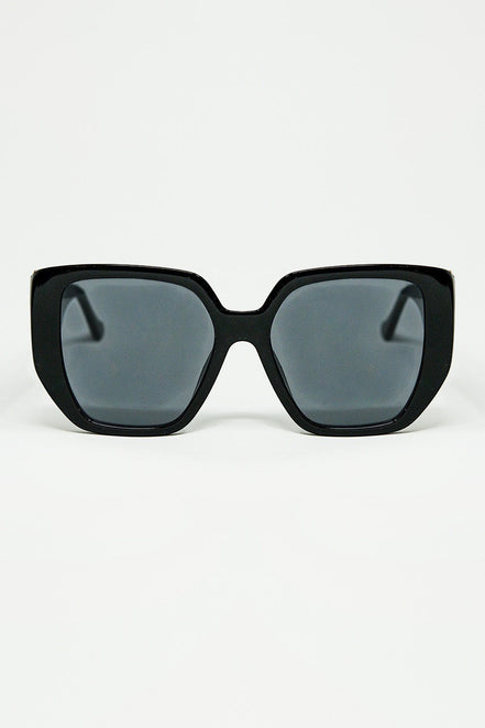 AKJ Fashion lunettes œil de chat géométriques noires en polycarbonate, style rétro Pin-up.