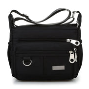 Sac Bandoulière Femme Multi-Poches — Nylon Imperméable