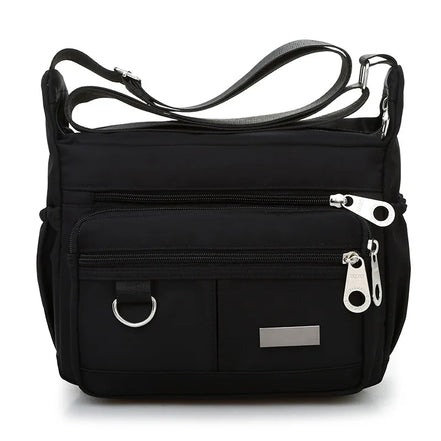Sac Bandoulière Femme Multi-Poches — Nylon Imperméable