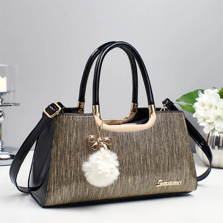 Sac à Main Femme Bimatière Pailleté — Charme & Élégance