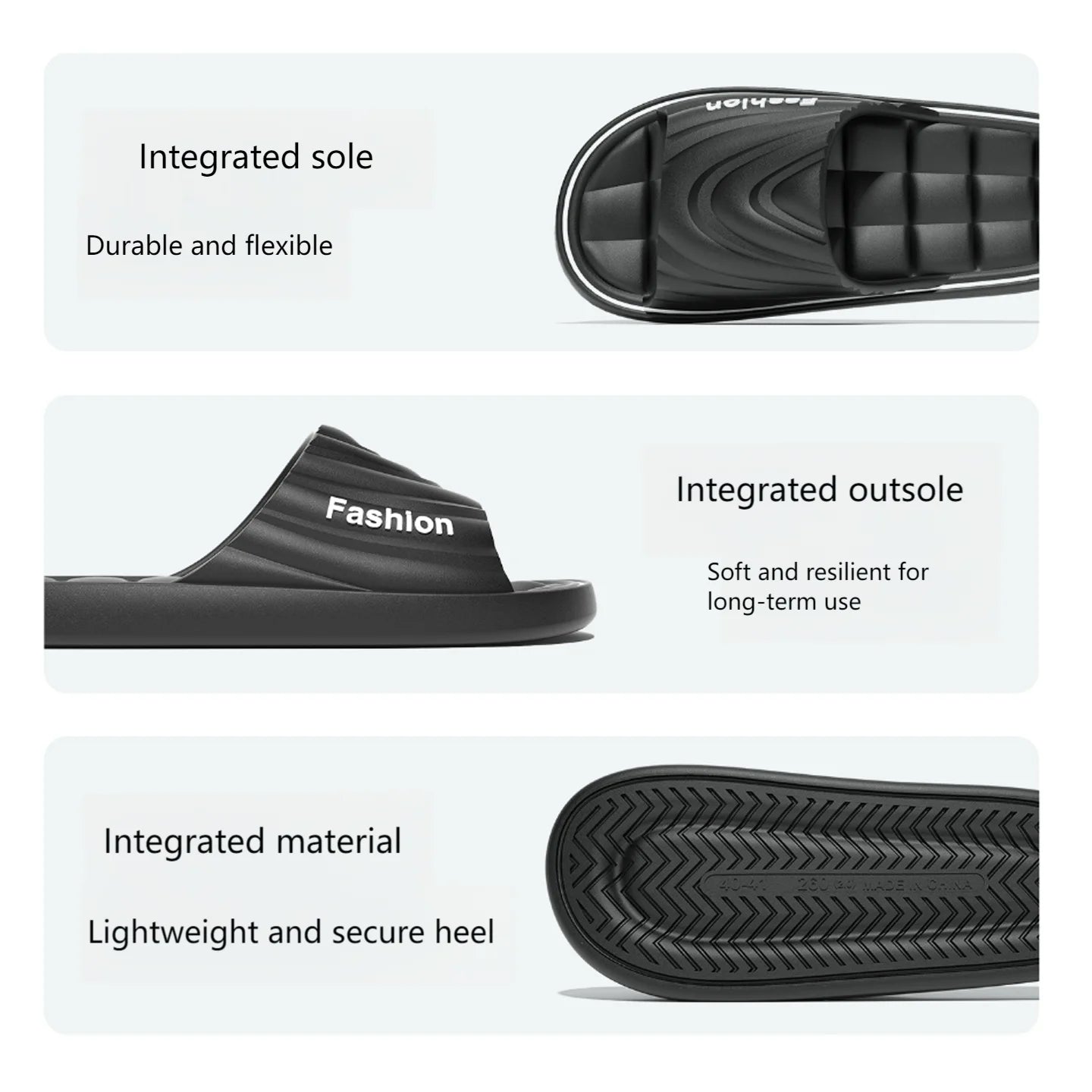 Claquettes d'Intérieur Ergonomiques 