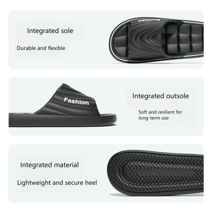 Claquettes d'Intérieur Ergonomiques "Fashion Silent" – Confort Moelleux & Semelle Silencieuse