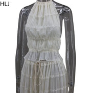 Robe Longue Plissée 